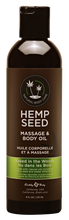 Load image into Gallery viewer, Hemp Seed Massage Oil - Naked in the Woods