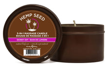 Load image into Gallery viewer, Hemp Seed Massage Candle - Skinny Dip