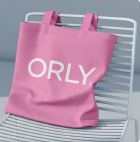 Load image into Gallery viewer, Orly Accessories - Pink Canvas Tote Bag