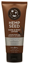 Load image into Gallery viewer, Hemp Seed Hand & Body Lotion - Unscented