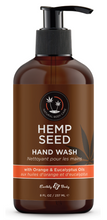 Load image into Gallery viewer, Hemp Seed Hand Wash - Orange & Eucalyptus
