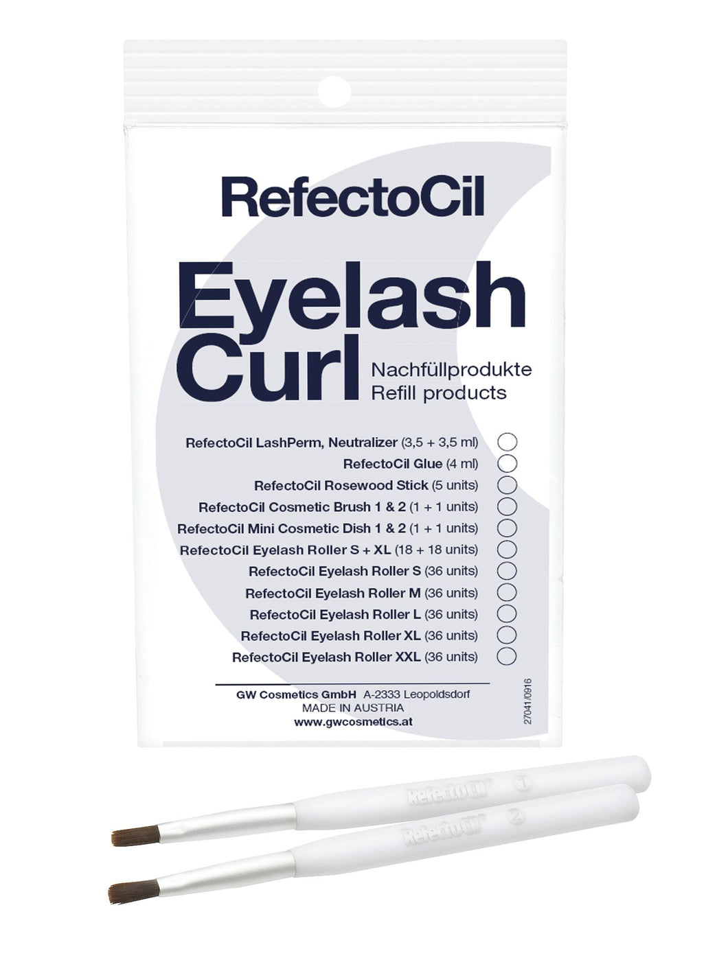 RefectoCil Tool - Cosmetic Brush 2pk