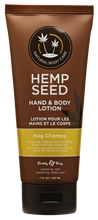 Load image into Gallery viewer, Hemp Seed Hand & Body Lotion - Nag Champa