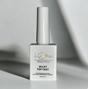 Loona Top Coat - Milky No Wipe 15mL