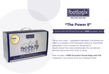Load image into Gallery viewer, footlogix Kit - Professional 8 Piece