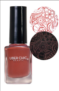 UberChic Stamping Polish - Terracotta