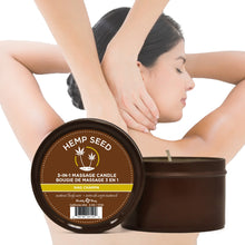 Load image into Gallery viewer, Hemp Seed Massage Candle - Nag Champa