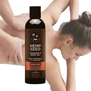 Hemp Seed Massage Oil - Isle of You