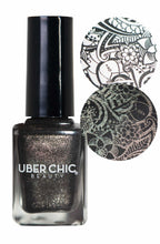 Load image into Gallery viewer, UberChic Stamping Polish - Black Pearl