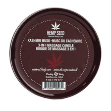 Load image into Gallery viewer, Hemp Seed Massage Candle - Kashmir Musk