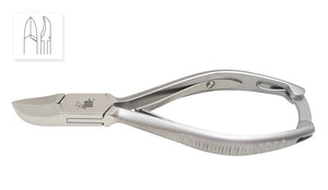 MBI Pedicure Nipper - Curved Jaw 5.5" Double Spring