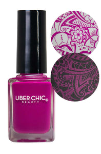 UberChic Stamping Polish - Wild Berry