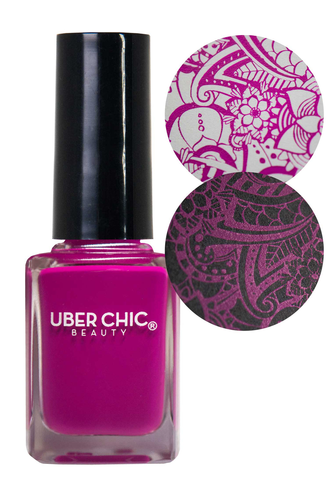 UberChic Stamping Polish - Wild Berry