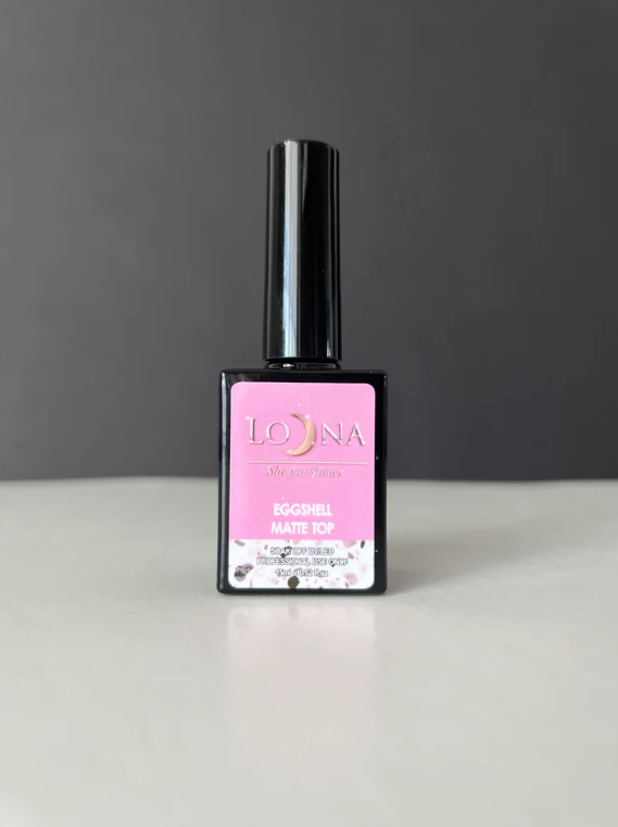 Loona Top Coat - Eggshell Matte 15mL