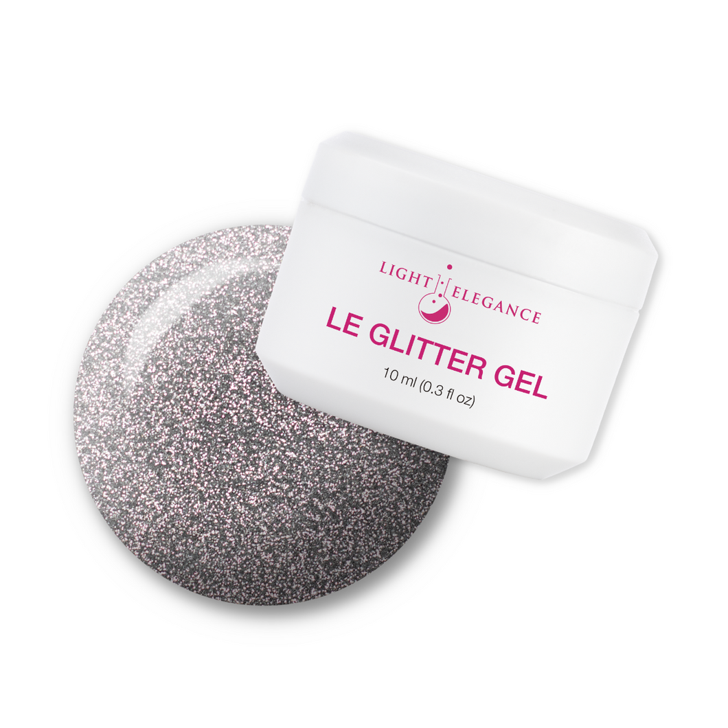 LE Glitter - Silver Sparkle 10mL