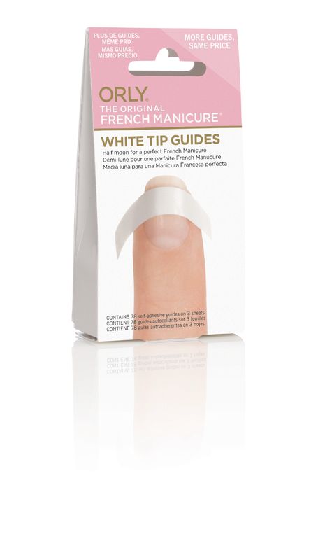 Orly White Tip Guides