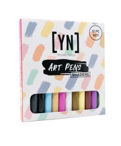 YN Nail Art - Art Pen Shaders Set 12pc