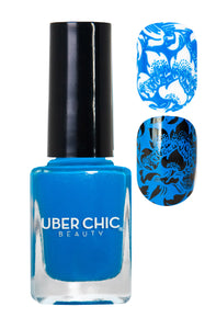 UberChic Stamping Polish - Blue My Mind