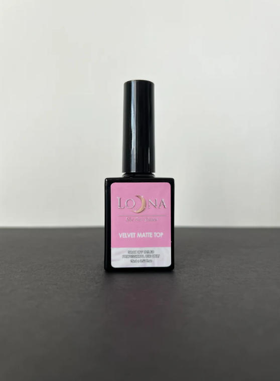 Loona Top Coat - Velvet Matte 15mL