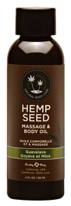 Hemp Seed Massage Oil - Guavalava