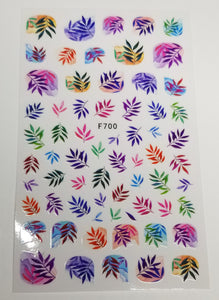 Nail Stickers - Botanical Tropical