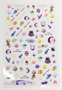 Nail Stickers - Spaced Out