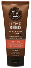 Load image into Gallery viewer, Hemp Seed Hand &amp; Body Lotion - Isle of You