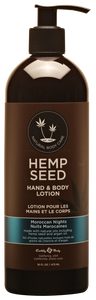 Hemp Seed Hand & Body Lotion - Moroccan Nights