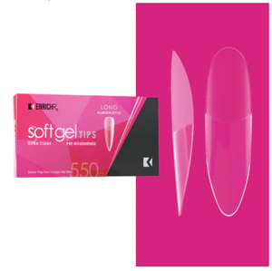 Kupa Soft Gel Tips - Almondletto 550ct