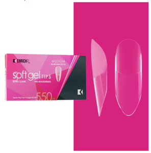 Kupa Soft Gel Tips - Almondletto 550ct