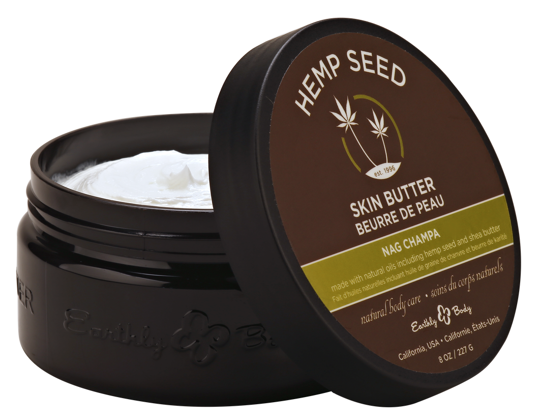Hemp Seed Skin Butter - Nag Champa 8oz