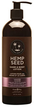 Load image into Gallery viewer, Hemp Seed Hand &amp; Body Lotion - Lavender