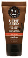 Load image into Gallery viewer, Hemp Seed Hand &amp; Body Lotion - Isle of You