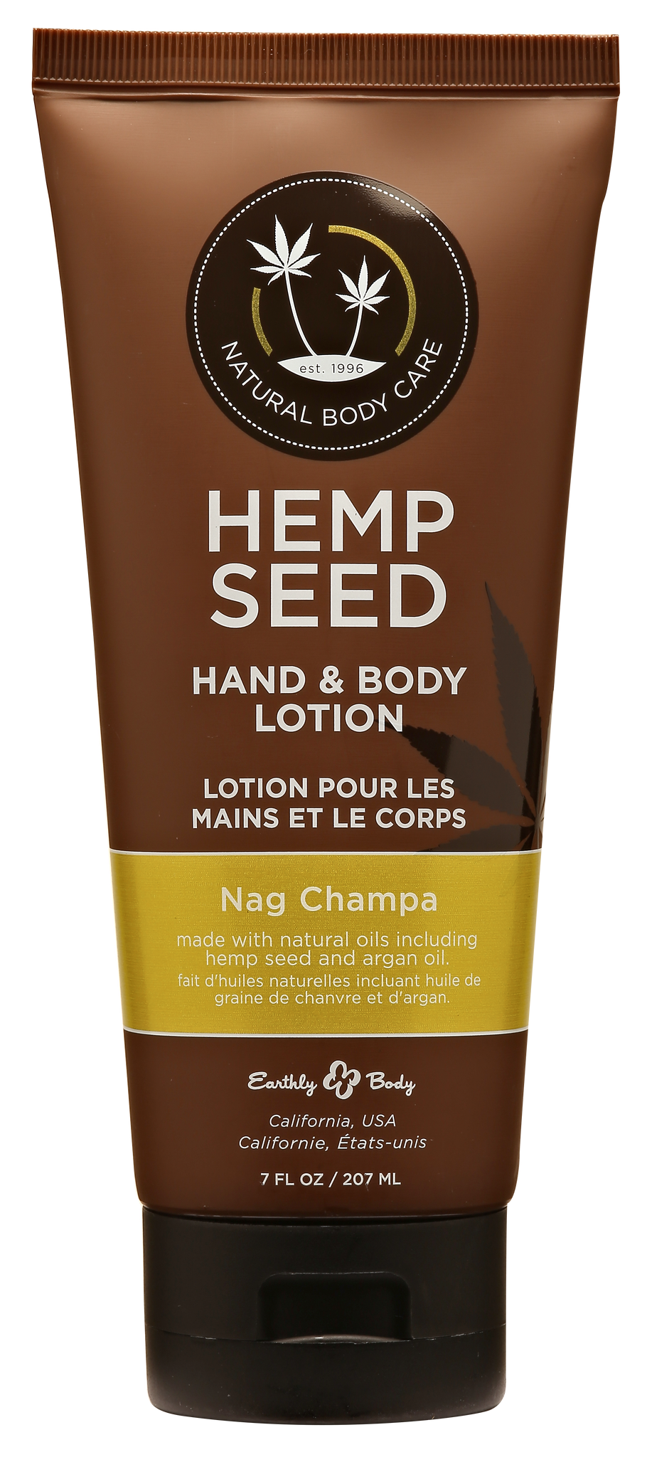 Hemp Seed Hand & Body Lotion - Nag Champa, nailbasics