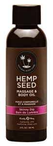 Hemp Seed Massage Oil - Skinny Dip