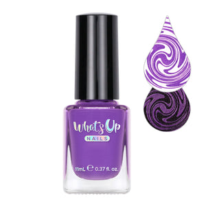 Whats Up Stamping Polish - First Violet