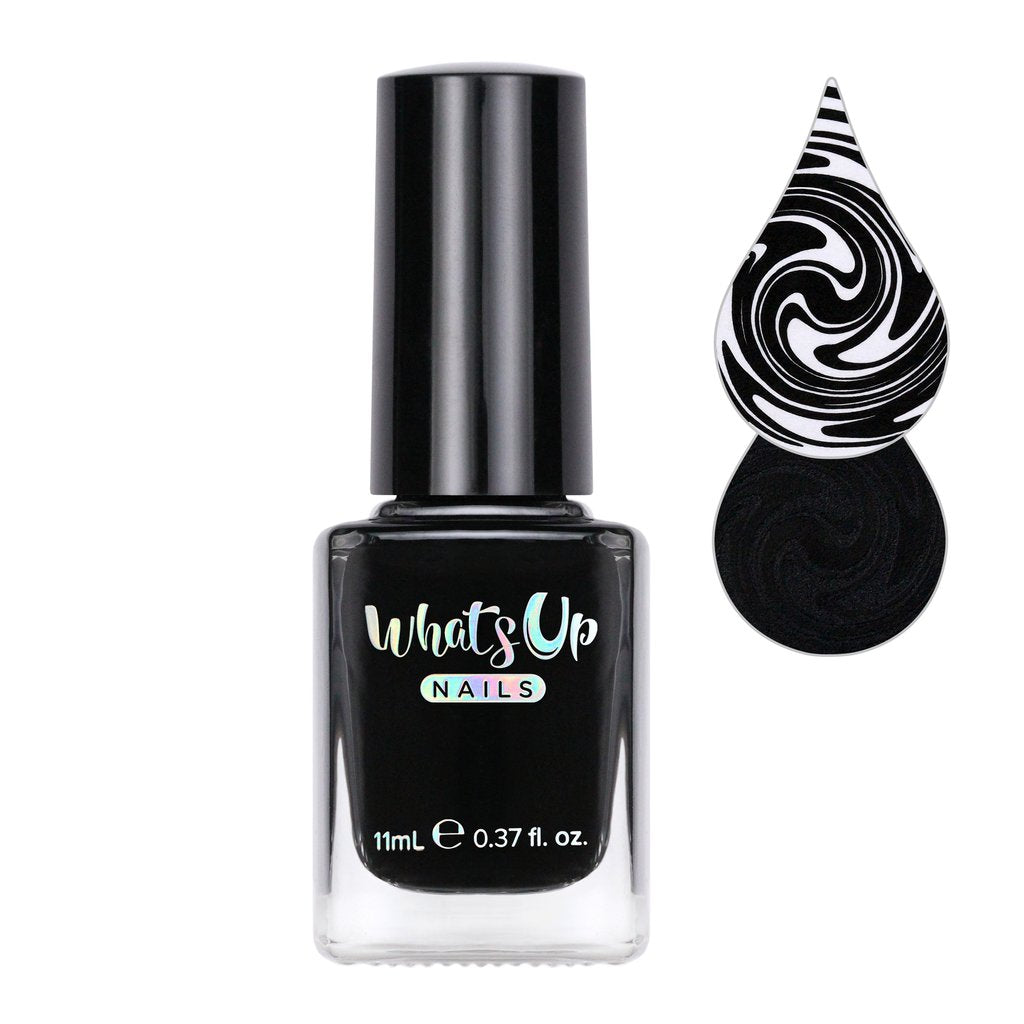 Whats Up Stamping Polish - Neither Noir